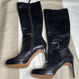 Nine West leather boots size 37